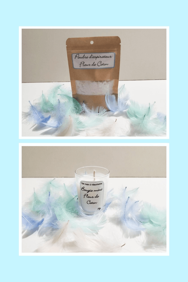 Coffret poudre magique et bougie mini