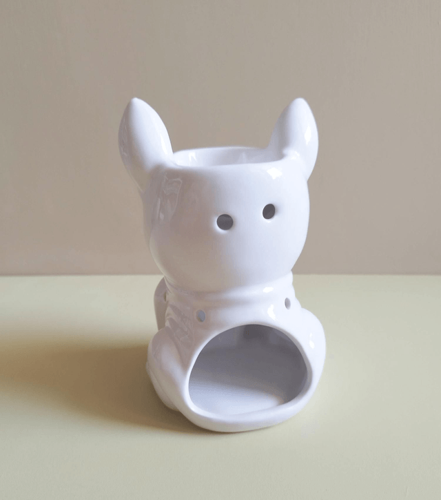 Brûle parfum "Boubou" blanc 