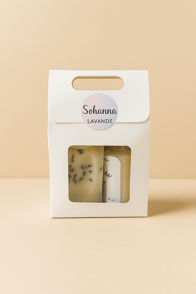 Coffret 3-en-1 – Bougie, Suspension & Poudre parfumée