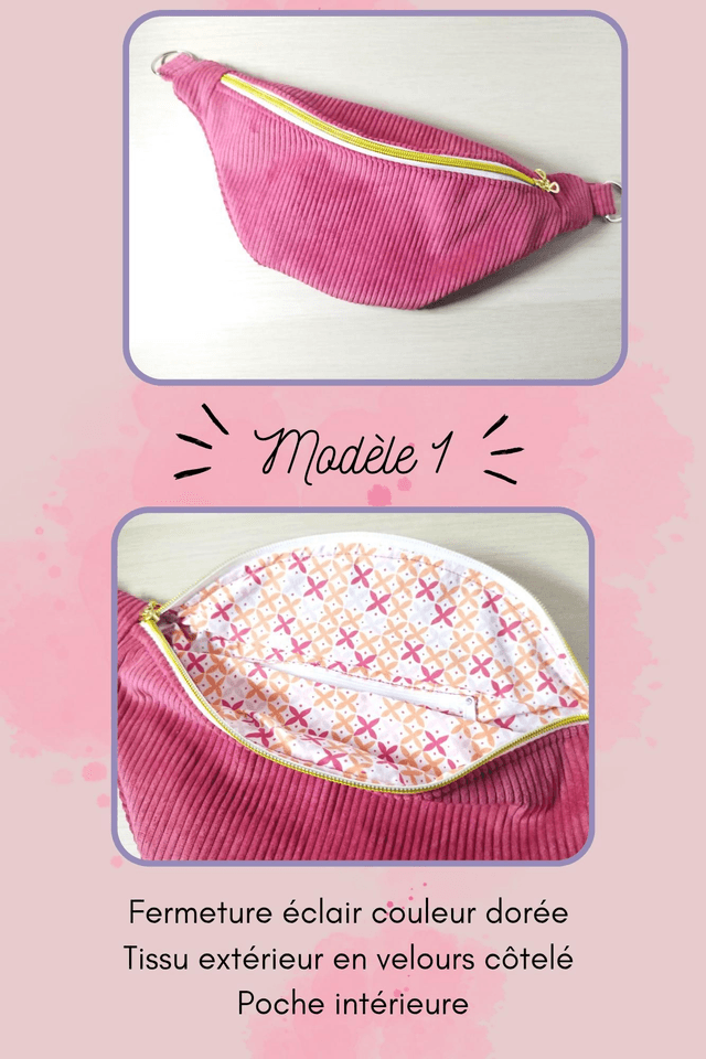 Sac banane rouge