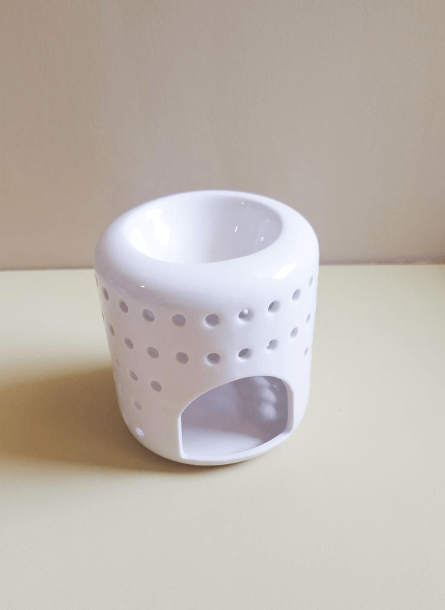 Brûle parfum "Colisseo" blanc 