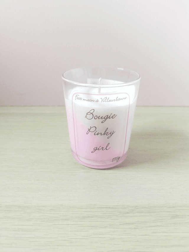 Bougie pinky girl 