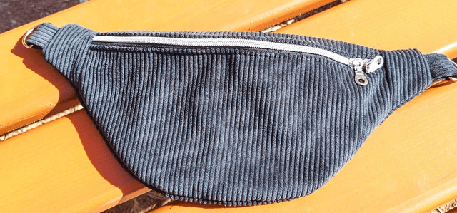 Sac banane noir