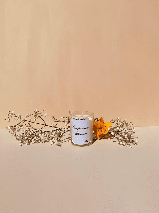 Bougie mini jasmin 