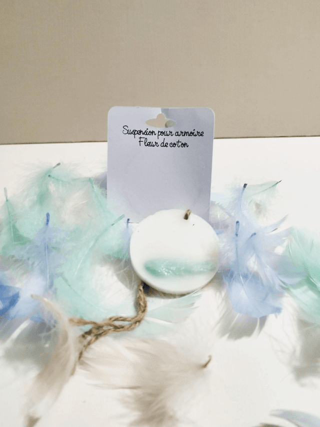 Suspension pour armoire Fleur de Coton