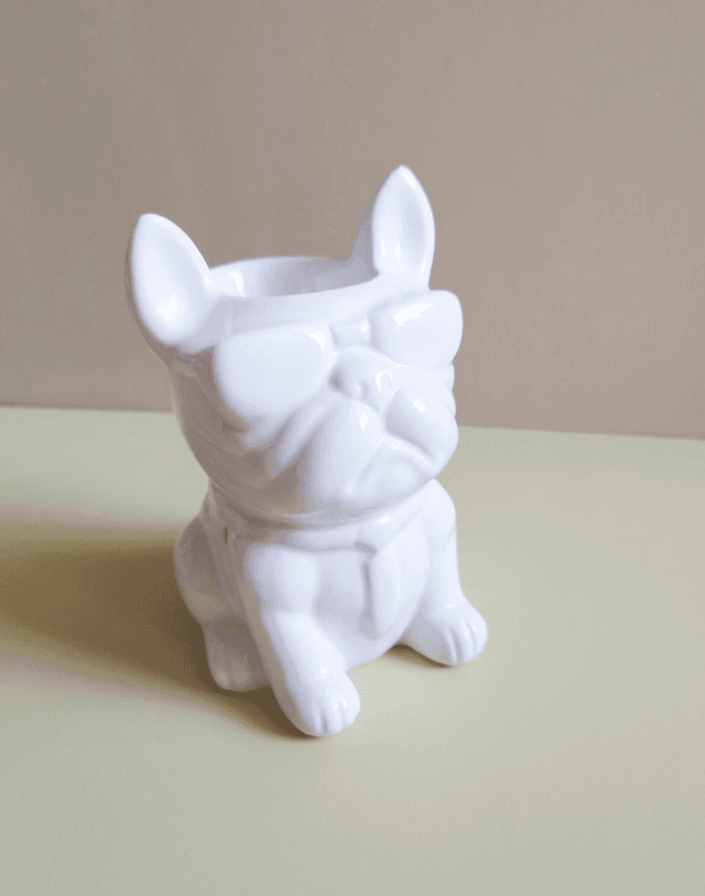 Brûle parfum &quot;Boubou&quot; blanc 