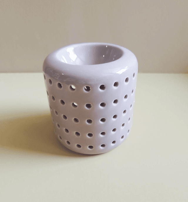 Brûle parfum &quot;Colisseo&quot; gris