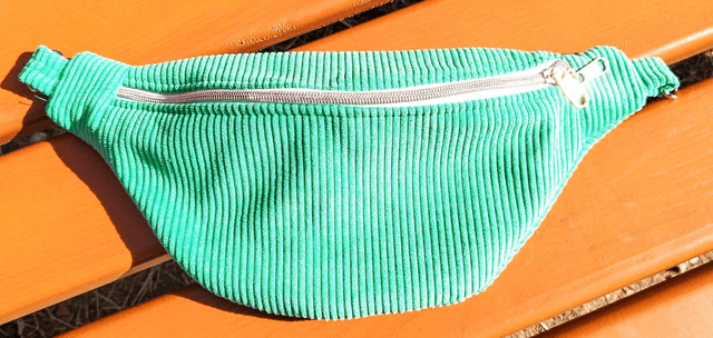 Sac banane vert
